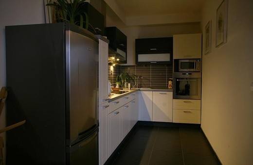 kuchyňská linka smetanová/antracit (Olomouc)