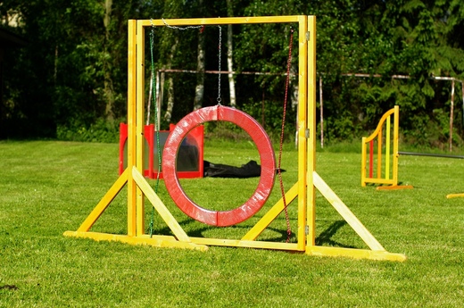 Proskokový kruh dělený