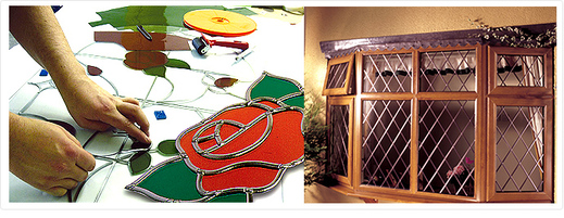 Lepená vitráž RegaLead