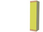 skříň šatní 45